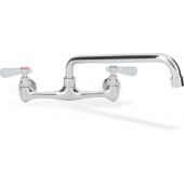 SWFW-8-8LL Steelworks, Wall Mount Swivel Nozzle Faucet w/ 8" Spout, 8" Centers