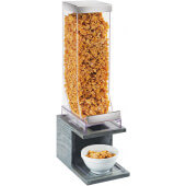 22067-1-83 Cal-Mil, Single 9.8L Ashwood Countertop Cereal Dispenser, Gray Oak Finish