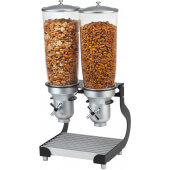 3516-2-13 Cal-Mil, Double 5L Countertop Cereal / Dry Food Dispenser