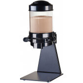 3524-1-13 Cal-Mil, Single 1.5L Countertop Tea Leaf / Topping Dispenser Dispenser, Black Finish