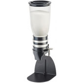 3527-1-13 Cal-Mil, Single 1L Countertop Sugar / Creamer Dispenser, Black Finish
