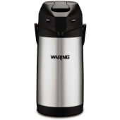 WCA25 Waring, 2.5 L Stainless Steel Lined Lever Action Coffee Airpot