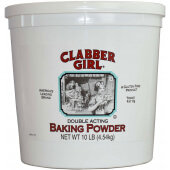 00355 Clabber Girl, 10 Lb Double Acting Baking Powder Tub (4/case)