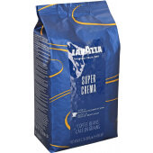 4202 Lavazza, 2.2 Lb Super Crema Whole Medium Roast Whole Bean Coffee (6/case)
