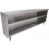 DC-156 Advance Tabco, 72" x 15" Stainless Steel Dish Cabinet