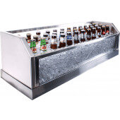 GDU-18X66 Glastender, 66" x 18" Countertop Glass Ice Display Unit