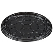 CBRE12P D&W Fine Pack, 12" Plastic Everyday Catering Display Tray, Black (50/case)