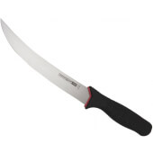 48028 ARY, 8" High Carbon Stainless Steel Curved Trimming Knife w/ Black Handle