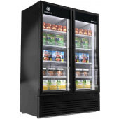 MTF53-1B Beverage-Air, 54" 2 Swing Glass Door Merchandiser Freezer