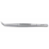 504881501 Triangle, 6" Stainless Steel Curved Tip Tweezers