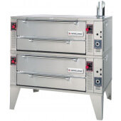 GPD-48-2 Garland, 192,000 Btu Gas Pizza Deck Oven, Double Deck, Freestanding