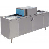 SW600R Moyer Diebel, 2,000 Glasses/Hr Undercounter Glass Washer, Low Temperature Chemical Sanitizing