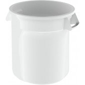 GC100101 Impact Products, 10 Gallon Gator® Trash Container, White