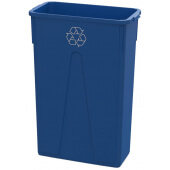 STC2304RL Impact Products, 23 Gallon Value-Plus™ Slim Recycling Bin, Blue