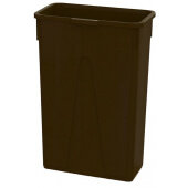 STC2306 Impact Products, 23 Gallon Value-Plus™ Slim Trash Container, Brown