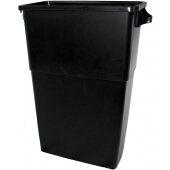7023-5 Impact Products, 23 Gallon Thin-Bin™ Trash Container, Black