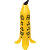 B1101 Impact Products, 36" Banana Cone Wet Floor Sign, English/Spanish/French