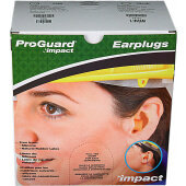 7310 Impact Products, Disposable Foam Earplugs, Orange (200/box)