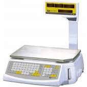 LS-100 Skyfood, 60 Lb EasyWeigh Price Computing Scale w/ Printer & Pole