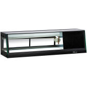 SAS-50L-N Turbo Air, 47" Straight Glass Refrigerated Sushi Display Case, Left Side Compressor