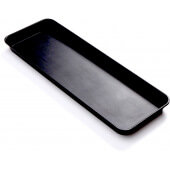 MT10 American Metalcraft, 29 3/4" x 10 1/2" Endurance™ Melamine Market Tray, Black