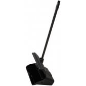 DP-13C Winco, 13" Plastic Lobby Dustpan w/ Cover, Black