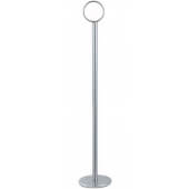 TBH-18 Winco, 18" Chrome Plated Steel Table Number Holder