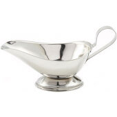GBS-3 Winco, 3 oz Stainless Steel Gravy / Sauce Boat