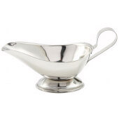GBS-5 Winco, 5 oz Stainless Steel Gravy / Sauce Boat
