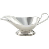 GBS-8 Winco, 8 oz Stainless Steel Gravy / Sauce Boat