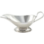 GBS-10 Winco, 10 oz Stainless Steel Gravy / Sauce Boat