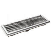 44611 Omcan USA, 72" x 12" Stainless Steel Floor Trough