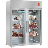 47121 Omcan USA, 58.3" Salubrino 2.0 Meat Dry Aging Cabinet, 528 Lb Capacity