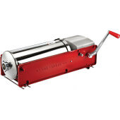 13725 Omcan USA, 30 Lb Manual 2-Speed Horizontal Sausage Stuffer