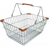 13022 Omcan USA, 50 Lb Wire Shopping Hand Basket, Silver
