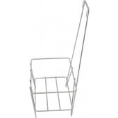 13026 Omcan USA, 50 Lb Wire Shopping Hand Basket Stand, Silver