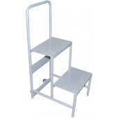 31368 Omcan USA, 39.5" Aluminum Step Ladder