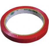 31349 Omcan USA, 9mm x 216' Poly Bag Sealer Tape Roll, Red (16/pk)