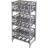 ESU243672C96580 Cambro, Camshelving® Full Size Stationary Ultimate Can Rack, 96 Can Capacity