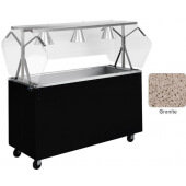 38733 Vollrath, 46" Ice Cooled Cold Food Buffet Table w/ Sneeze Guard, 3 Pan Capacity