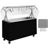38733A Vollrath, 46" Ice Cooled Cold Food Buffet Table w/ Sneeze Guard, 3 Pan Capacity