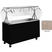 38735 Vollrath, 46" Ice Cooled Cold Food Buffet Table w/ Sneeze Guard, 3 Pan Capacity