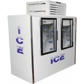 ICB-2-GL Fogel, 76" 2 Glass Door Indoor Ice Merchandiser Freezer