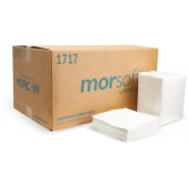 1717 Morcon, 17" x 15" Morsoft® 1-Ply 1/4 Fold Paper Dinner Napkins (3,000/case)