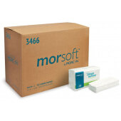 3466 Morcon, 14" x 16 1/2" Morsoft® 2-Ply 1/8 Fold Paper Dinner Napkins (3,000/case)