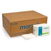 L12500 Morcon, 12" x 12" Morsoft® 1-Ply 1/4 Fold Paper Luncheon Napkins (6,000/case)