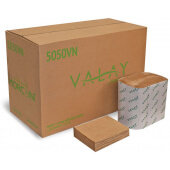 5050VN Morcon, 6 1/2" x 9" 1-Ply Valay® Interfold Paper Dispenser Napkins (6,000/case)