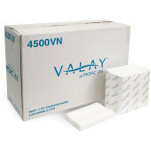 4500VN Morcon, 6 1/2" x 9" 2-Ply Valay® Interfold Paper Dispenser Napkins (6,000/case)