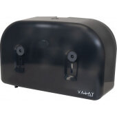 VT1003 Morcon, Valay® Side-by-Side Double Mini Jumbo Toilet Tissue Dispenser, Black