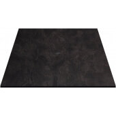 CC2430-RS Oak Street Manufacturing, 30" x 24" Rectangular Laminate Table Top w/ Raven Slate Finish